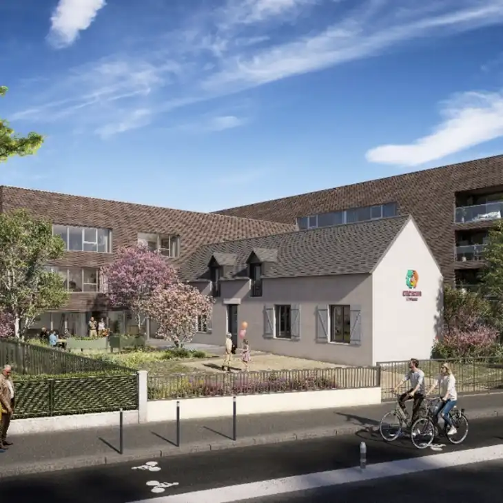 La résidence séniore ENEZENN construite à Chantepie, Rennes La résidence séniore ENEZENN construite à Chantepie, Rennes